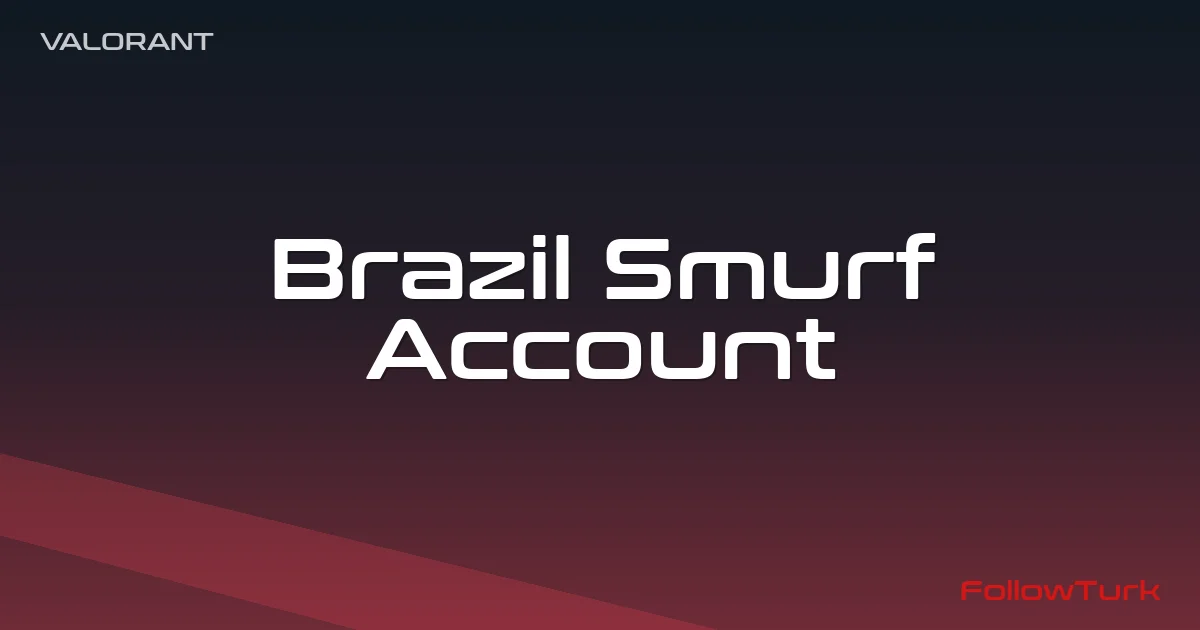 FollowTurk – Brazil Smurf Account — Legend Smurf Accounts — Digital Marketplace