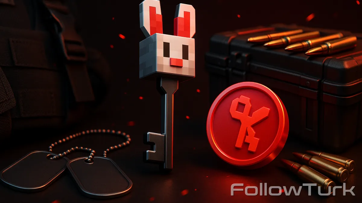 FollowTurk professional illustration showing bunny beanie minecraft key, buy bunny beanie minecraft key, minecraft bunny beanie cosmetic key, minecraft bunny beanie code, bunny beanie minecraft redeem code, where to get bunny beanie minecraft, bunny beanie minecraft key price - Minecraft services — premium digital product, instant delivery