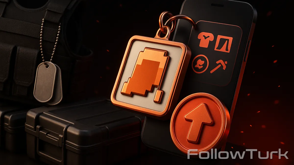 FollowTurk professional illustration showing copper cape minecraft key, buy copper cape minecraft key, minecraft copper cape code, copper cape minecraft redeem code, minecraft copper cape key price, is copper cape minecraft key legit, where to get copper cape minecraft - Minecraft services — premium digital product, instant delivery