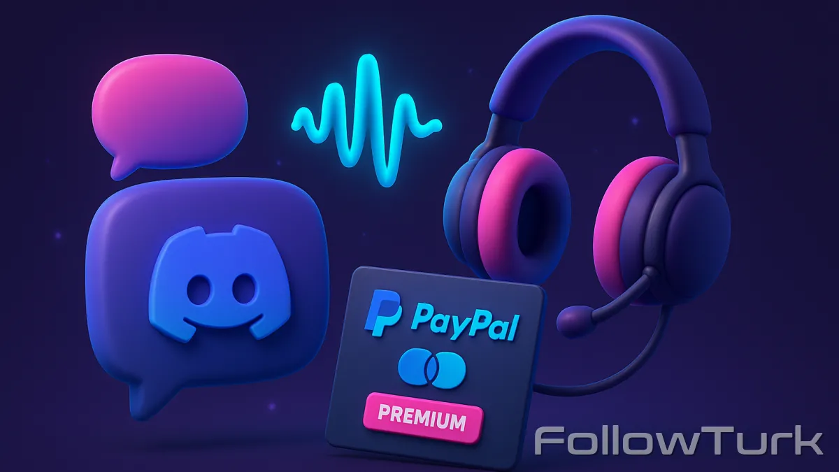 PayPal ile discord üye Alırken Güvenli Yol Haritası - FollowTurk