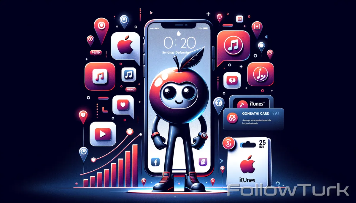 FollowTurk – Itunes Indonesia, Itunes IDR Gift Card — Itunes — Digital Marketplace
