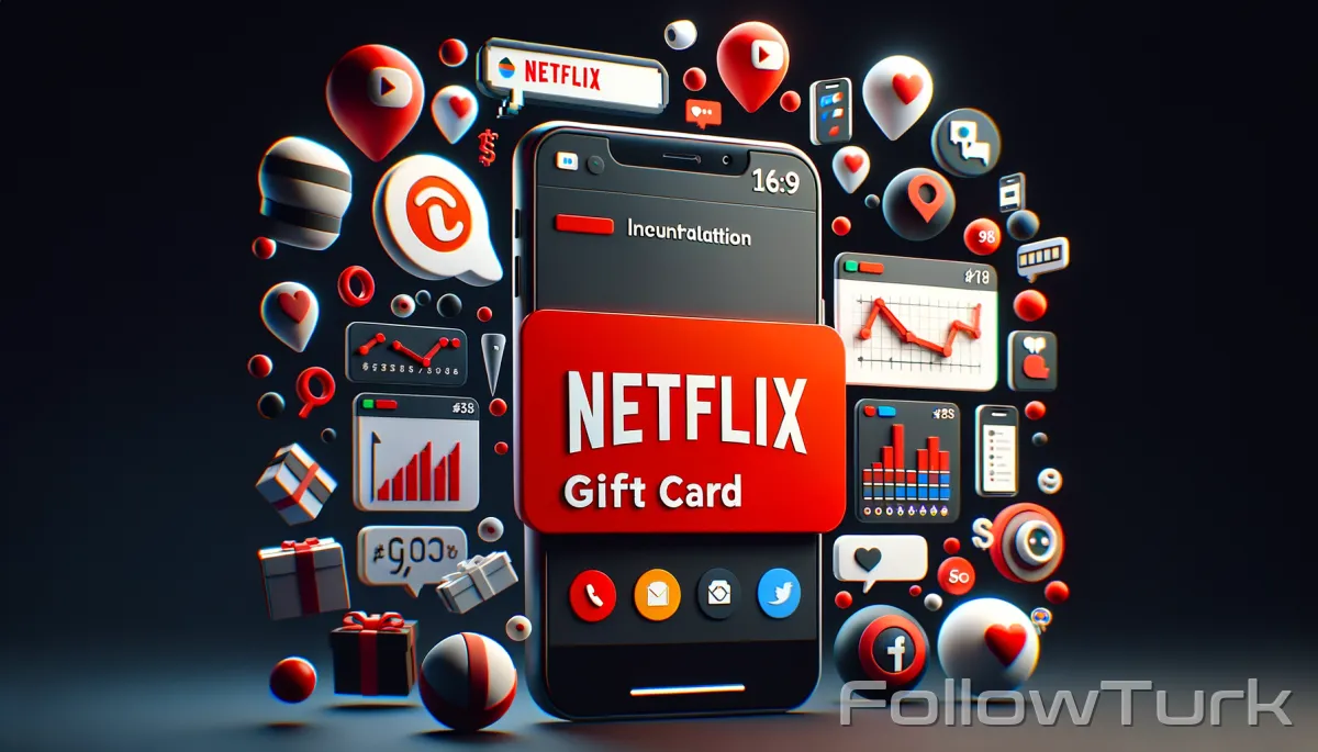 FollowTurk – Netflix Europe, EUR Gift Card — Netflix — Digital Marketplace