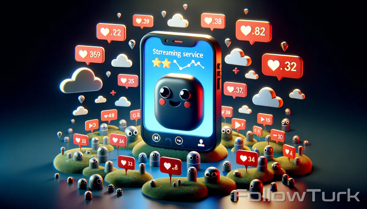 FollowTurk professional illustration showing netflix gift card - Netflix services - Premium SMM marketing