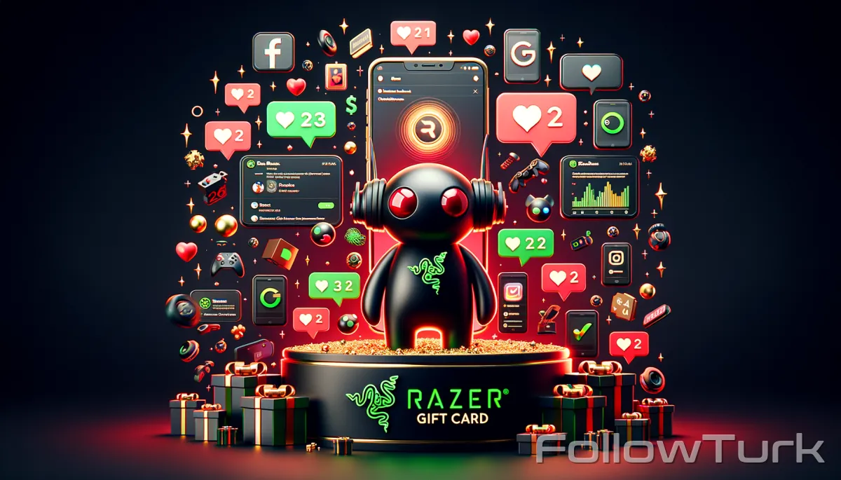 FollowTurk – Razer Gold, Razer Gift Card, Razer INR Gift Card, Razer Gold India — Razer Gold — Digital Marketplace