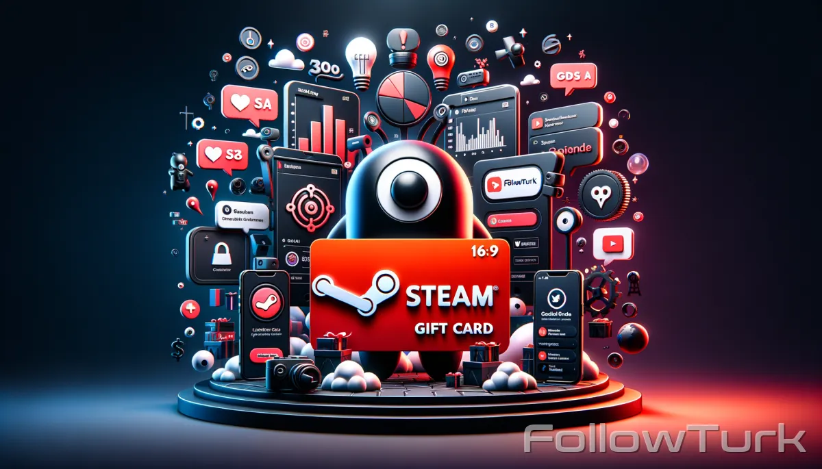 FollowTurk – Steam INR Gift Card, Steam India Gift Card — Steam Gift Card — Digital Marketplace