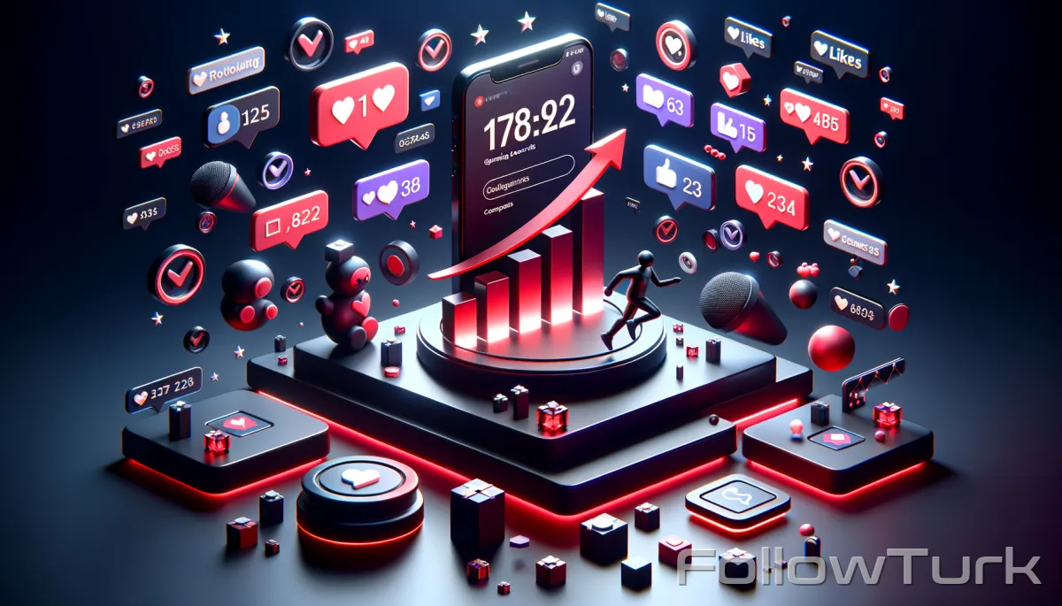 FollowTurk professional illustration showing valorant north america ranked accounts - Valorant North America Ranked Accounts services - Premium SMM marketing