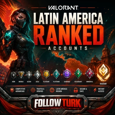 Contas Ranqueadas Valorant América Latina