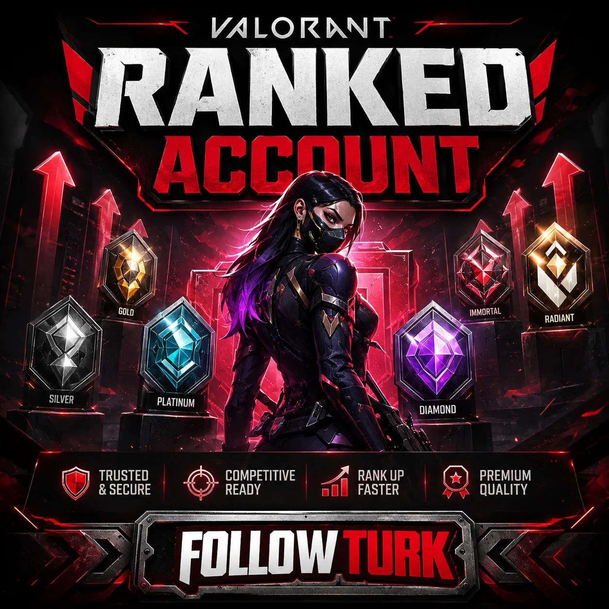 Valorant Ranked Hesapları