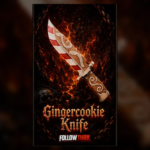 Gingercookie Knife - FollowTurk