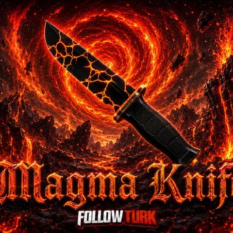 Magma Knife - FollowTurk