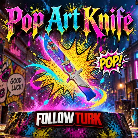 Pop Art Knife