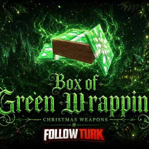 Box of Green Wrapping Paper - FollowTurk