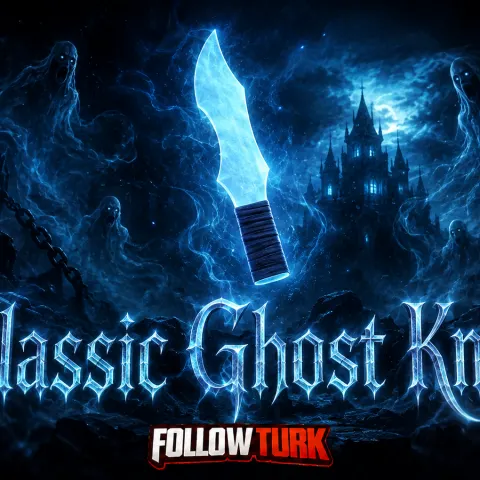 Classic Ghost Knife - FollowTurk