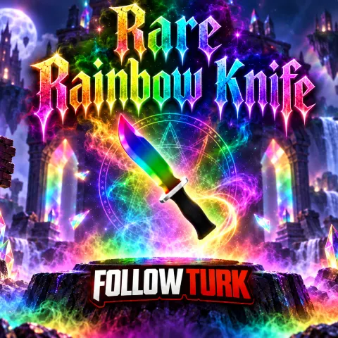 Rare Rainbow Knife