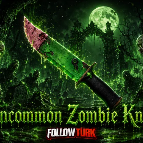 Uncommon Zombie Knife - FollowTurk