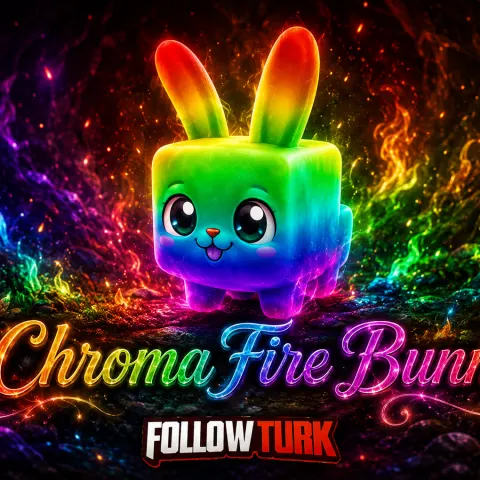 Chroma Fire Bunny - FollowTurk