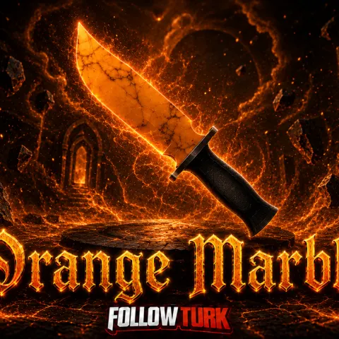 Orange Marble - FollowTurk