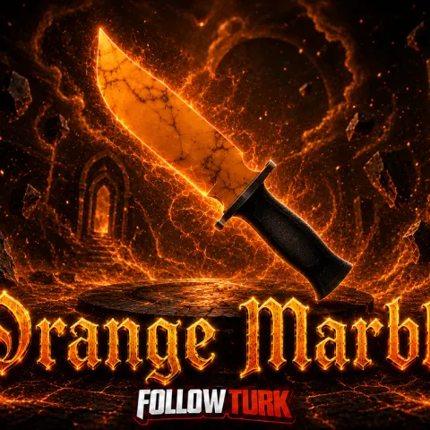 Orange Marble