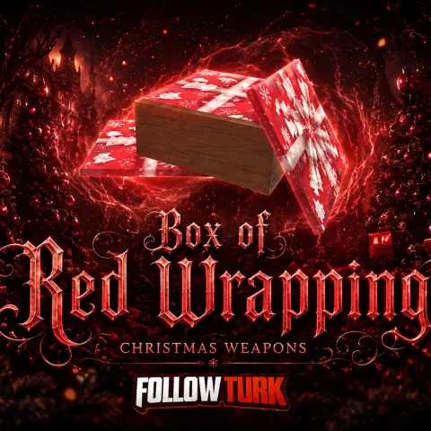 Box of Red Wrapping Paper - FollowTurk