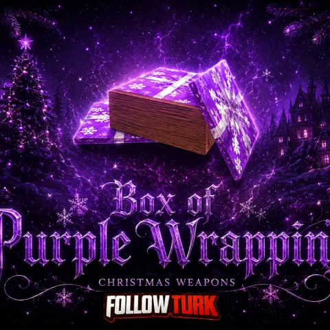 Box of Purple Wrapping Paper - FollowTurk