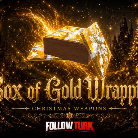 Box of Gold Wrapping Paper - FollowTurk