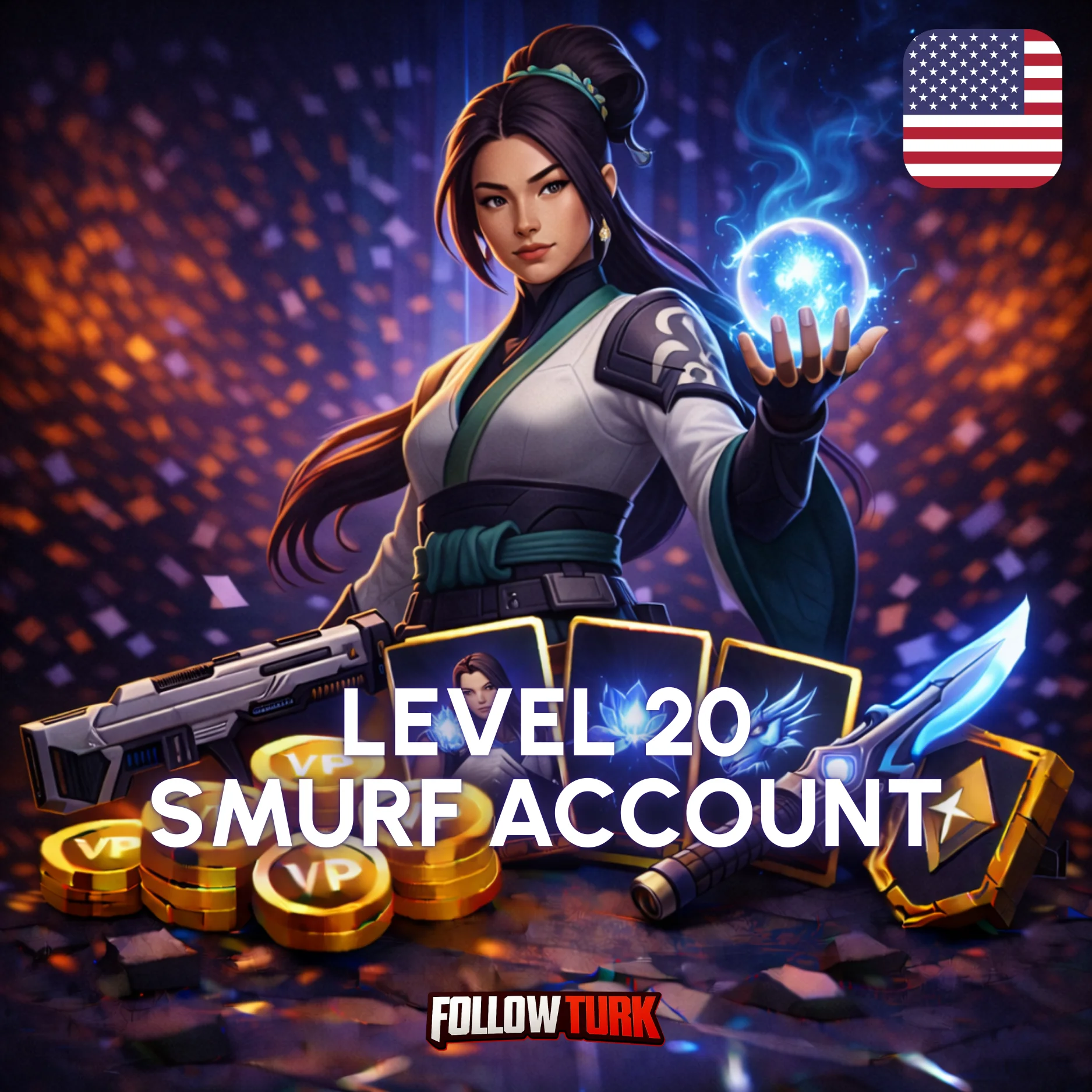 North America Valorant Smurf Account (NA) - FollowTurk