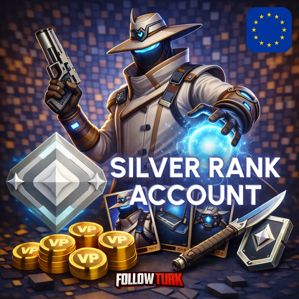 Europe (EU) Silver Valorant Account - FollowTurk