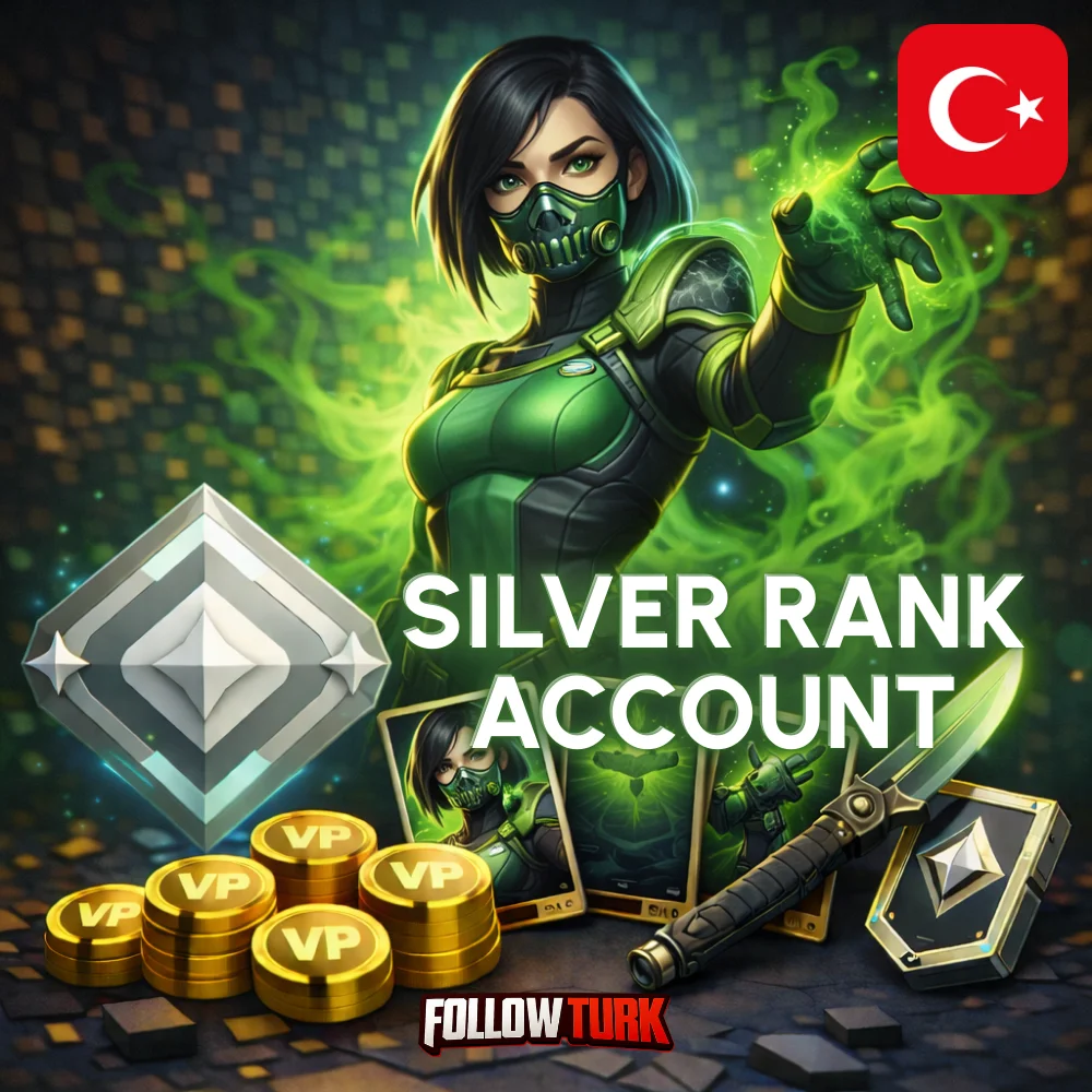 Turkey - TR Silver Valorant Account - FollowTurk