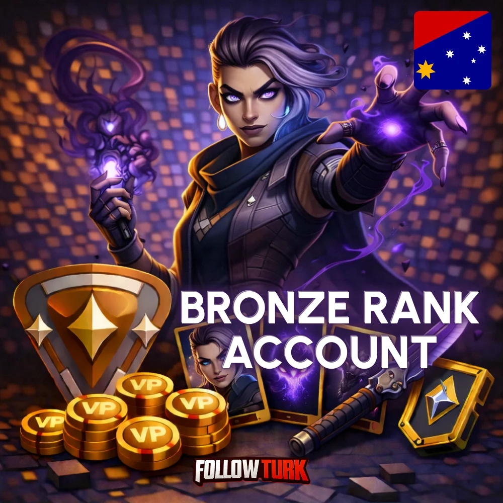 Asia Pacific (AP) Valorant Bronze Account - FollowTurk