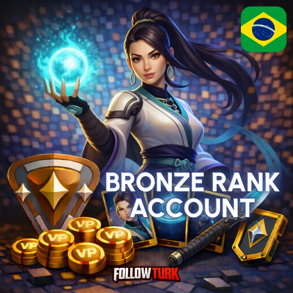 Brazil (BR) Valorant Bronze Account - FollowTurk