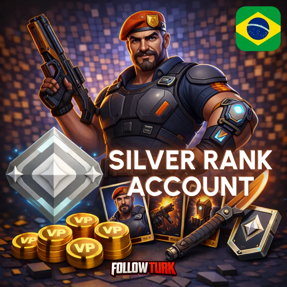 Brazil (BR) Silver Valorant Account - FollowTurk