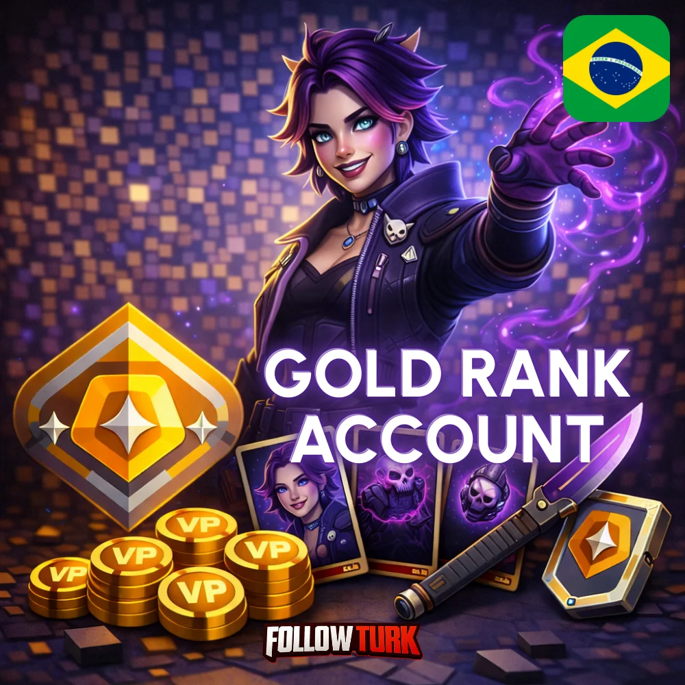 Brazil (BR) Valorant Gold Account - FollowTurk