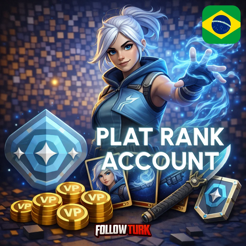 Brazil (BR) Platinum Valorant Account - FollowTurk