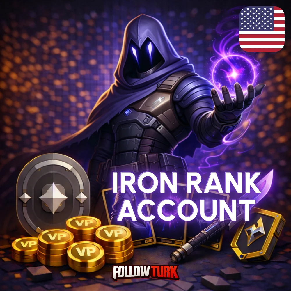 North America (NA) Valorant Iron Account - FollowTurk
