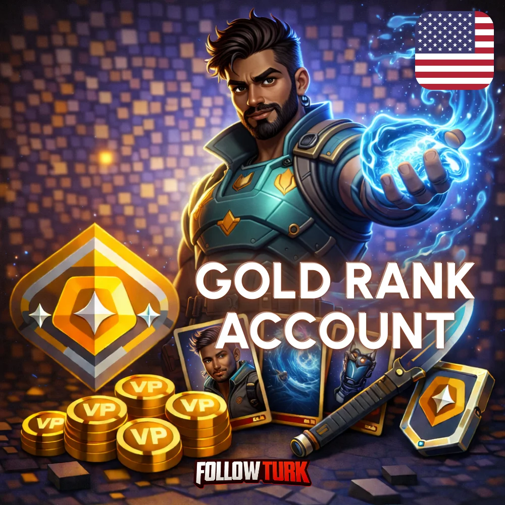 North America (NA) Valorant Gold Account - FollowTurk