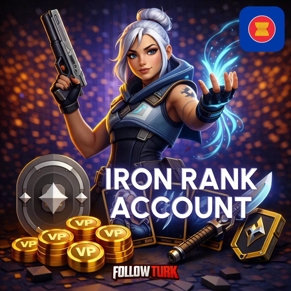 Latin America (LA) Valorant Iron Account - FollowTurk