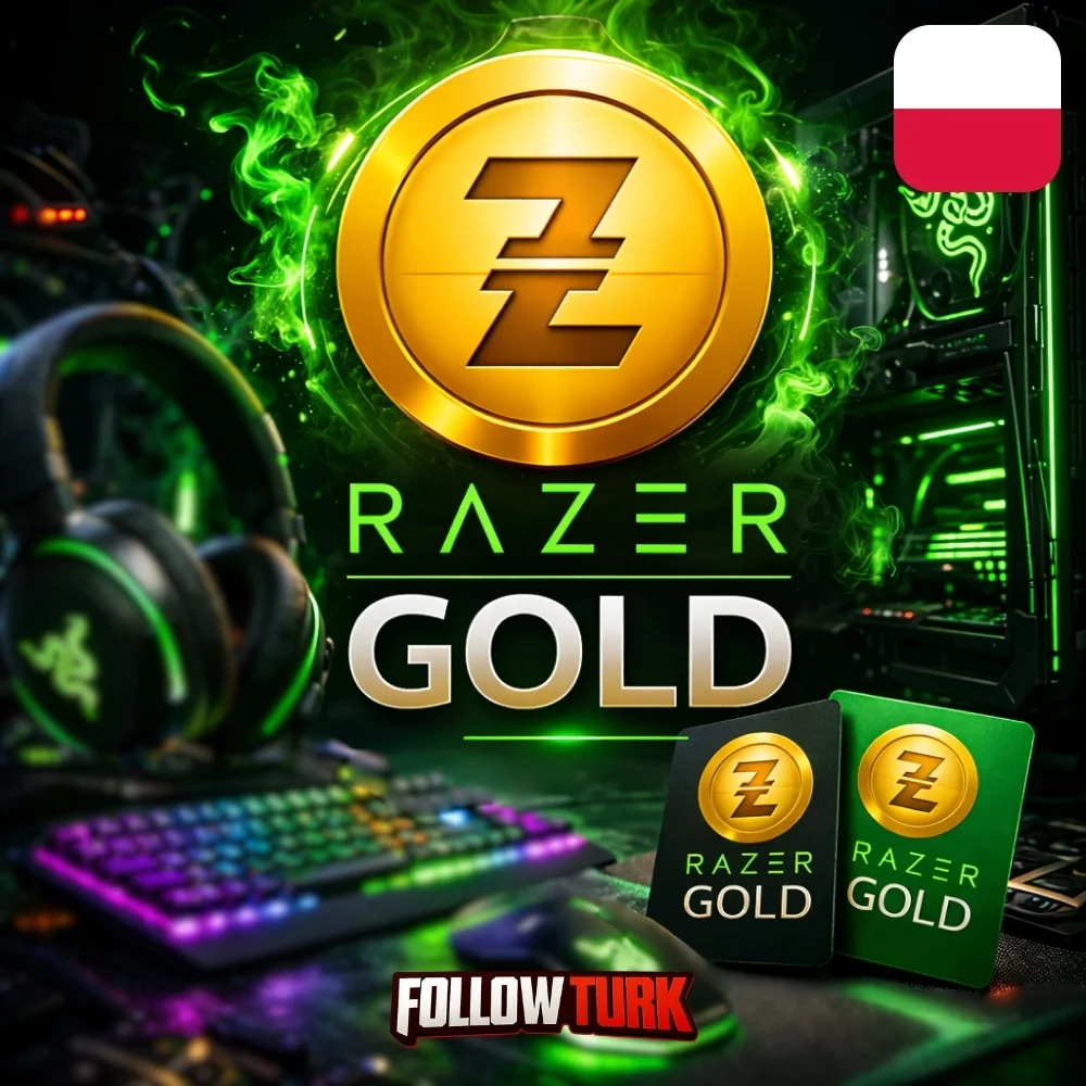 Razer Gold Polonya - PLN Hediye Kartı - FollowTurk