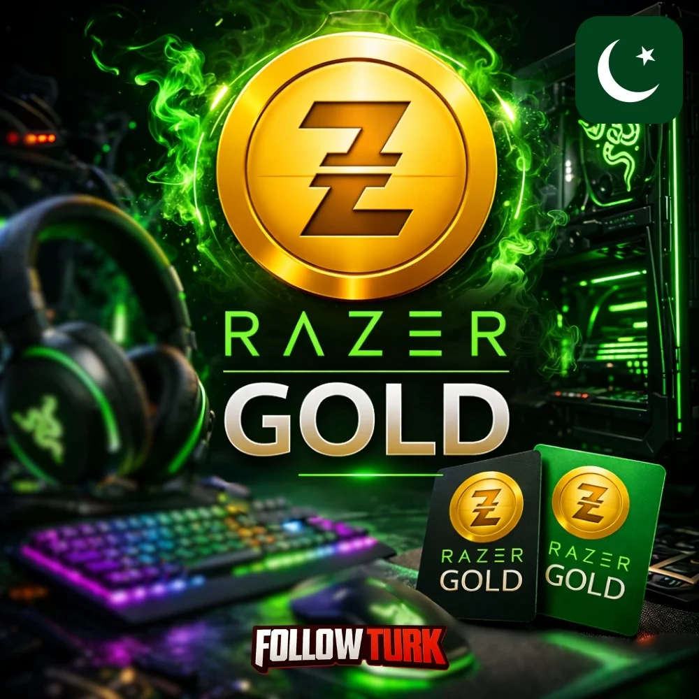 Razer Gold Pakistan - PKR Hediye Kartı - FollowTurk