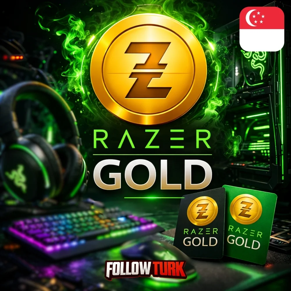 Razer Gold Singapur - SGD Hediye Kartı - FollowTurk