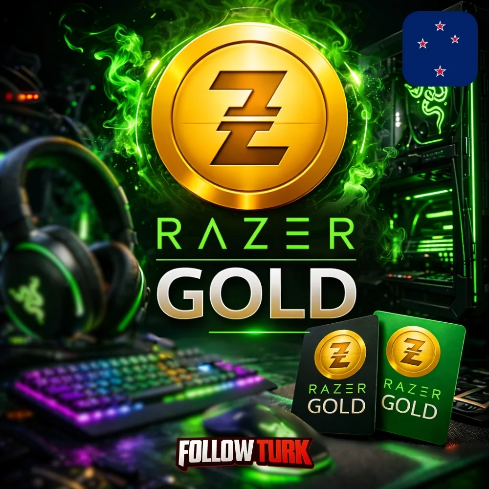 Razer Gold Yeni Zelanda - NZD - FollowTurk