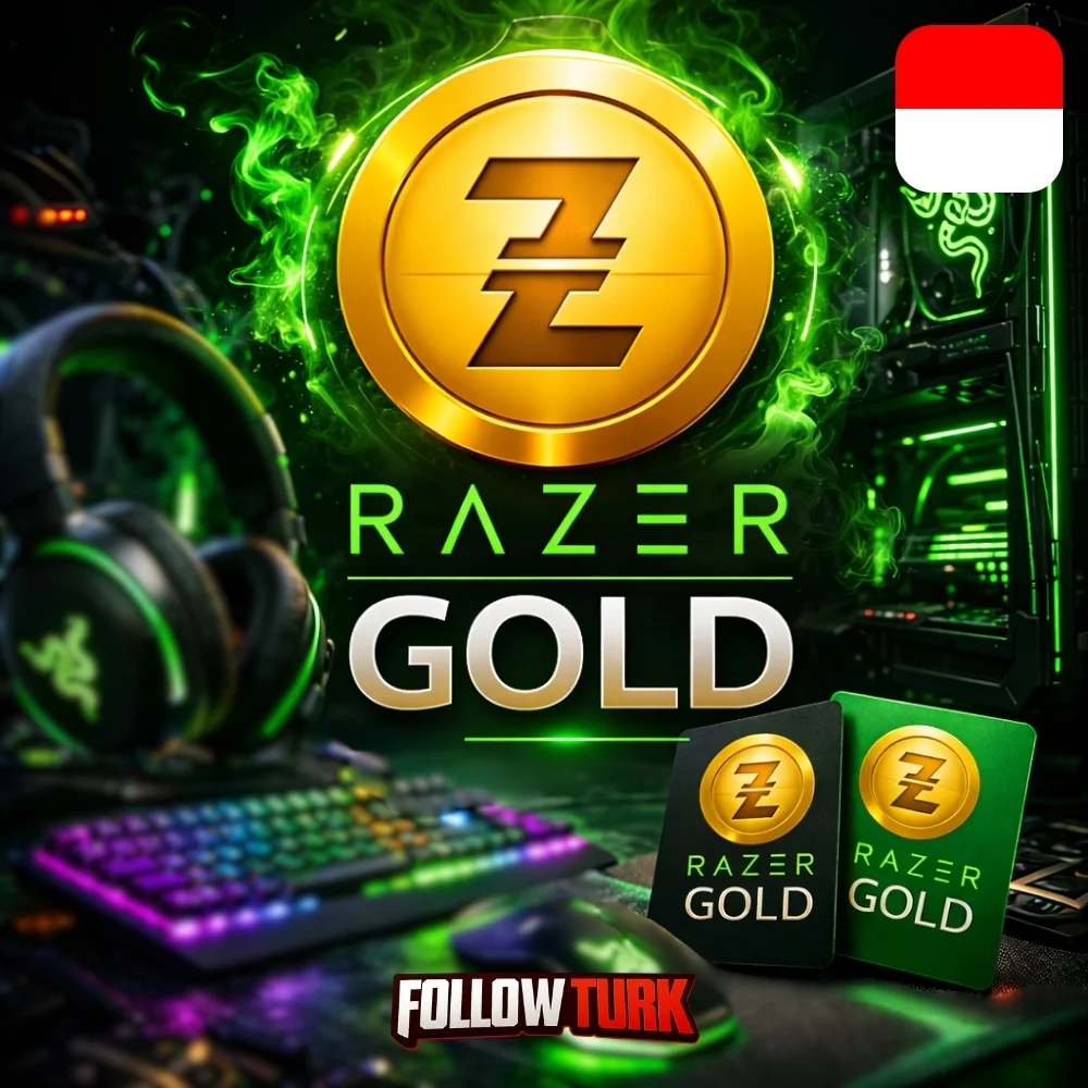 Razer Gold Endonezya - IDR - FollowTurk