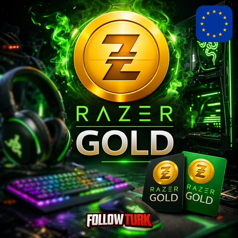 Razer Gold Europe - EUR - FollowTurk
