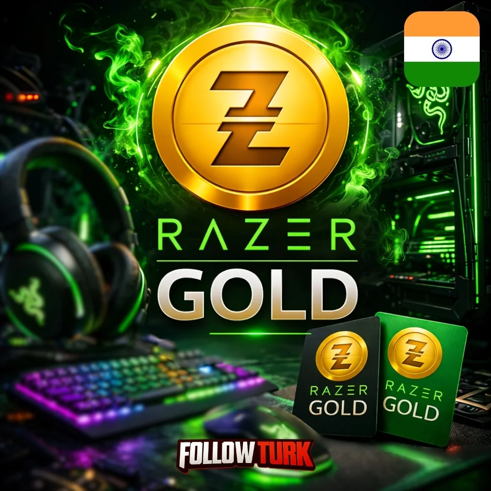 Razer Gold Hindistan - INR - FollowTurk