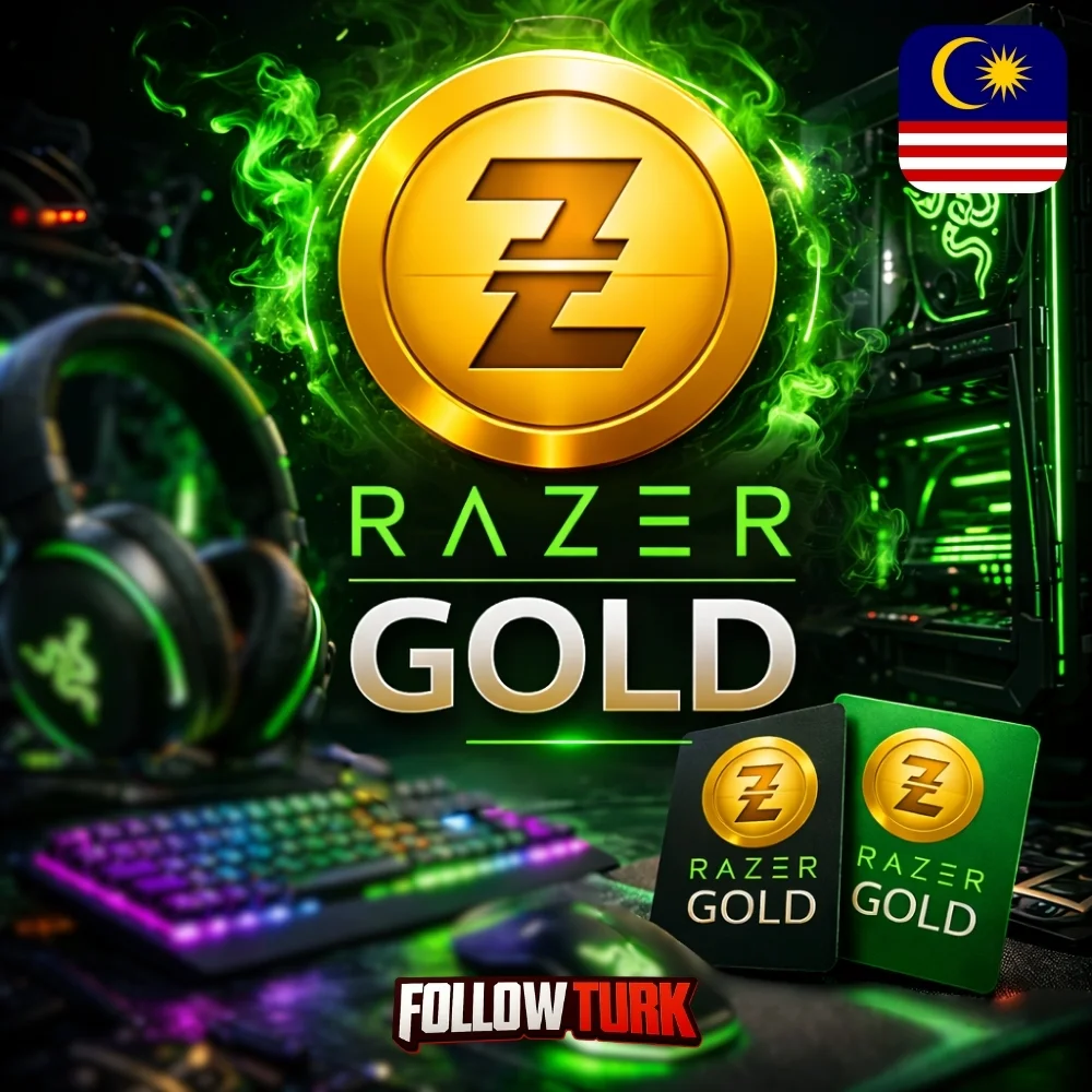 Razer Gold Malezya - MYR Hediye Kartı - FollowTurk