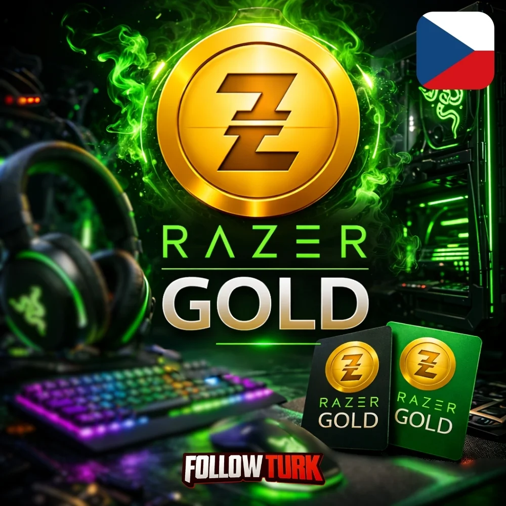 Razer Gold Çekya - CZK - FollowTurk