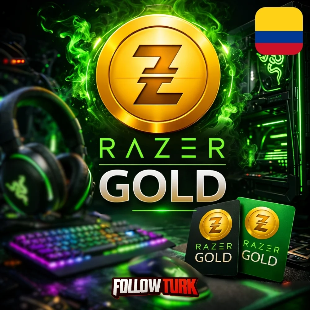 Razer Gold Kolombiya - COP - FollowTurk
