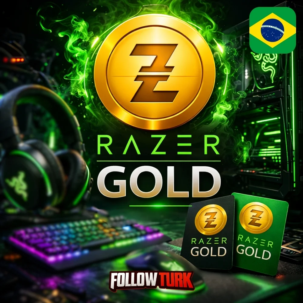 Razer Gold Brezilya - AUD - FollowTurk