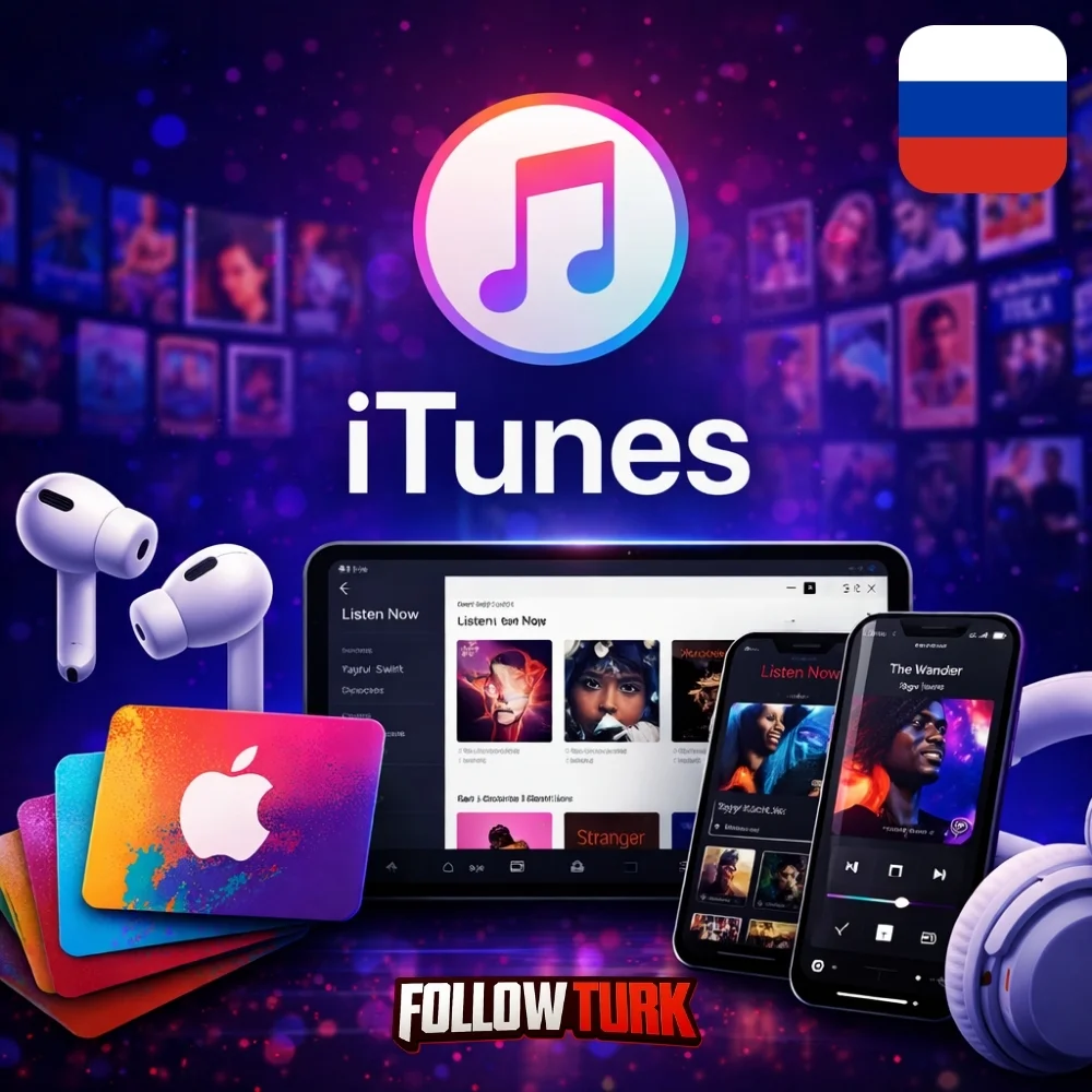 iTunes Rusya - RUB - FollowTurk