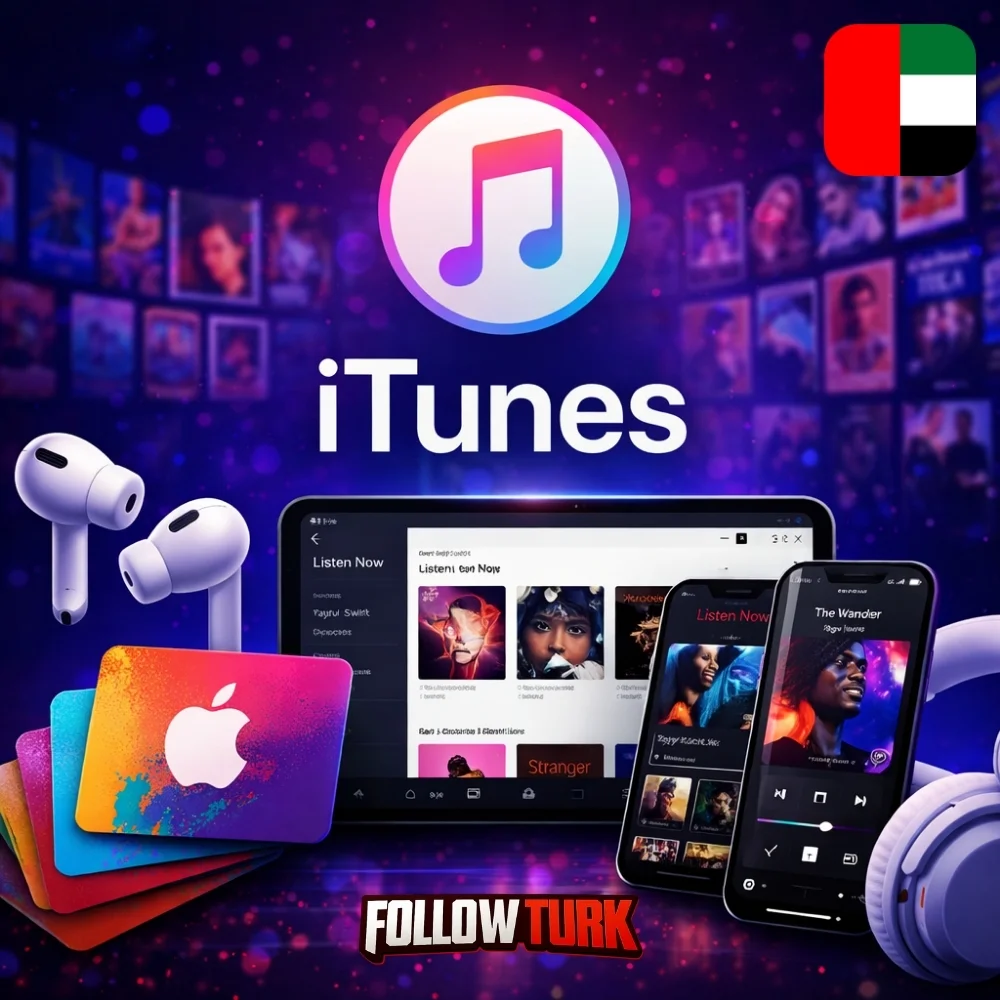iTunes BAE - AED Hediye Kartı - FollowTurk