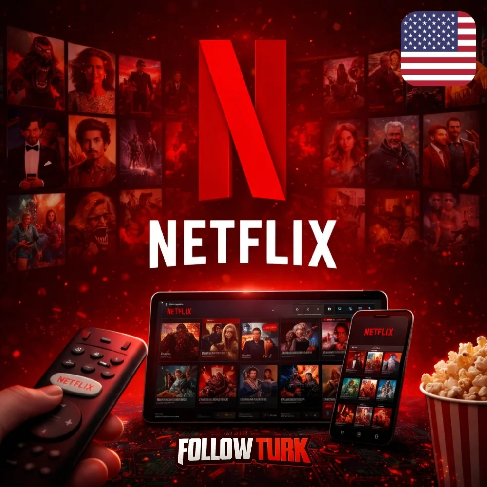 Netflix USA - USD Gift Card - FollowTurk